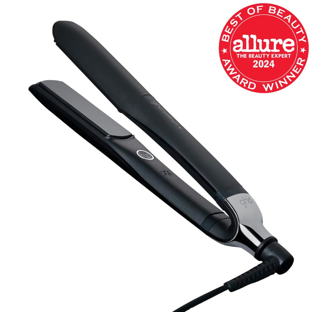ghd Platinum+ Styler ― 1" Flat Iron Hair Straightener, Professional Ceramic Hair Styling Tool for Stronger Hair, More Shine, & More Color Protection