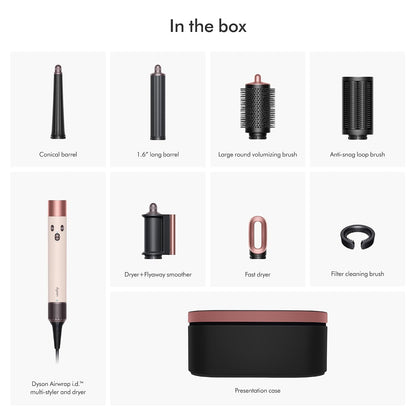 Dyson Airwrap i.d.™ Multi-Styler, Allure Winner, Bluetooth Connected, No Heat Damage, 6-in-1 Versatility, Intelligent Hair Styler