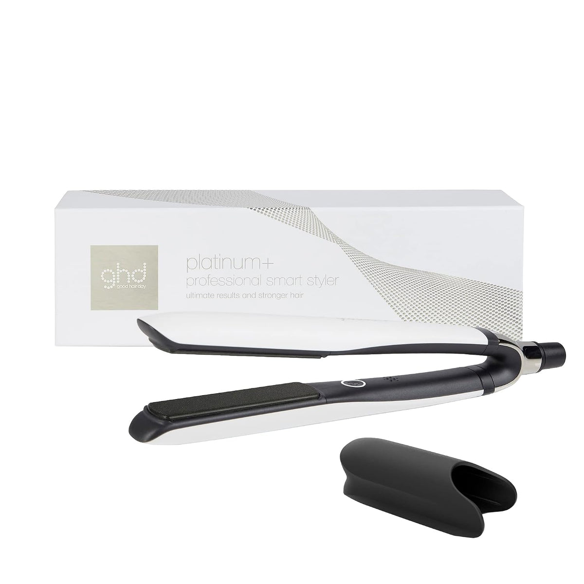 ghd Platinum+ Styler ― 1" Flat Iron Hair Straightener, Professional Ceramic Hair Styling Tool for Stronger Hair, More Shine, & More Color Protection