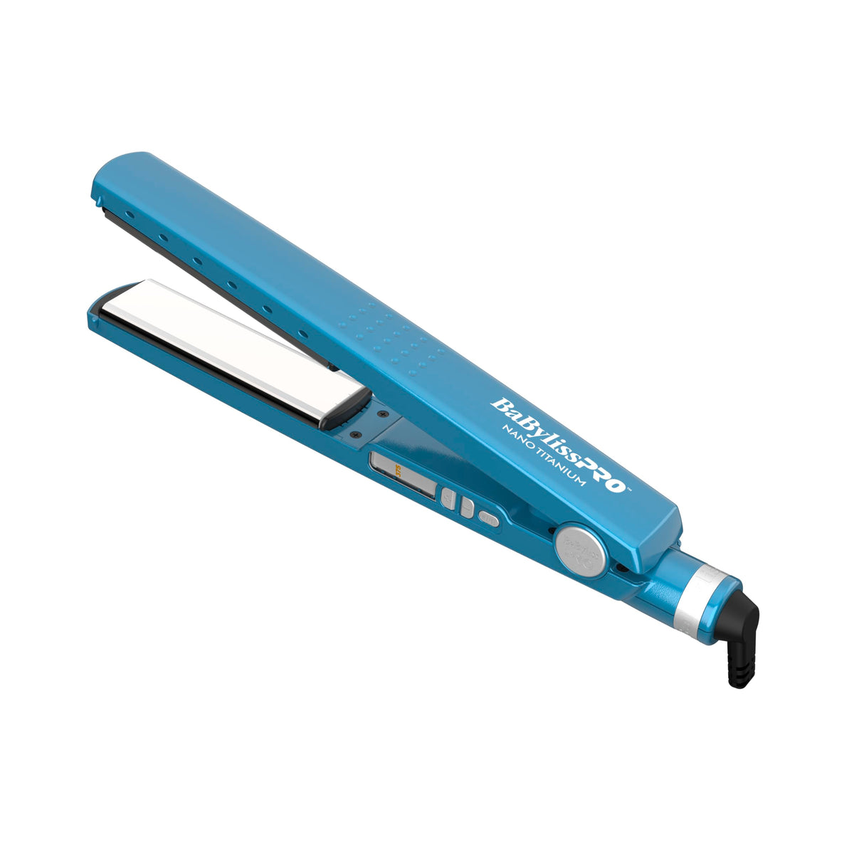 BabylissPRO Nano Titanium Ionic Hair Straightener, Professional Flat Iron for All Hair Types