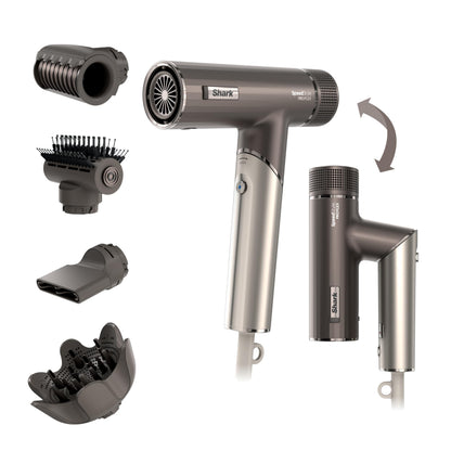 Shark SpeedStyle Hair Dryer, 3 Styling Tools, Fine to Medium Hair, HD331