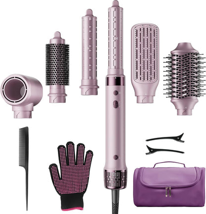 Mythsight StyleVibe 6-in-1 Air Styler with Hair Dryer & Auto-Wrap Curl L/R