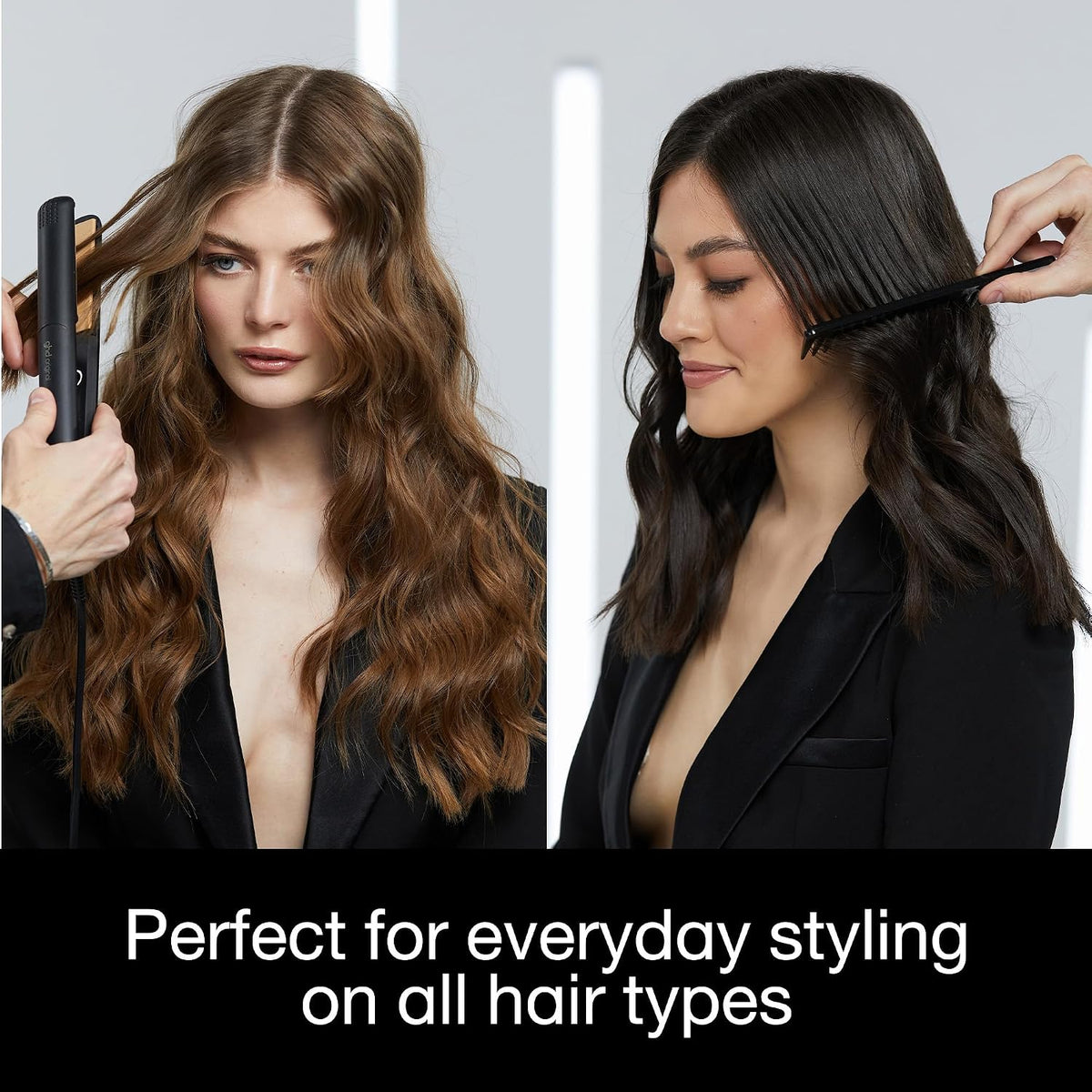 ghd Original Styler Flat Iron Hair Straightener, Black