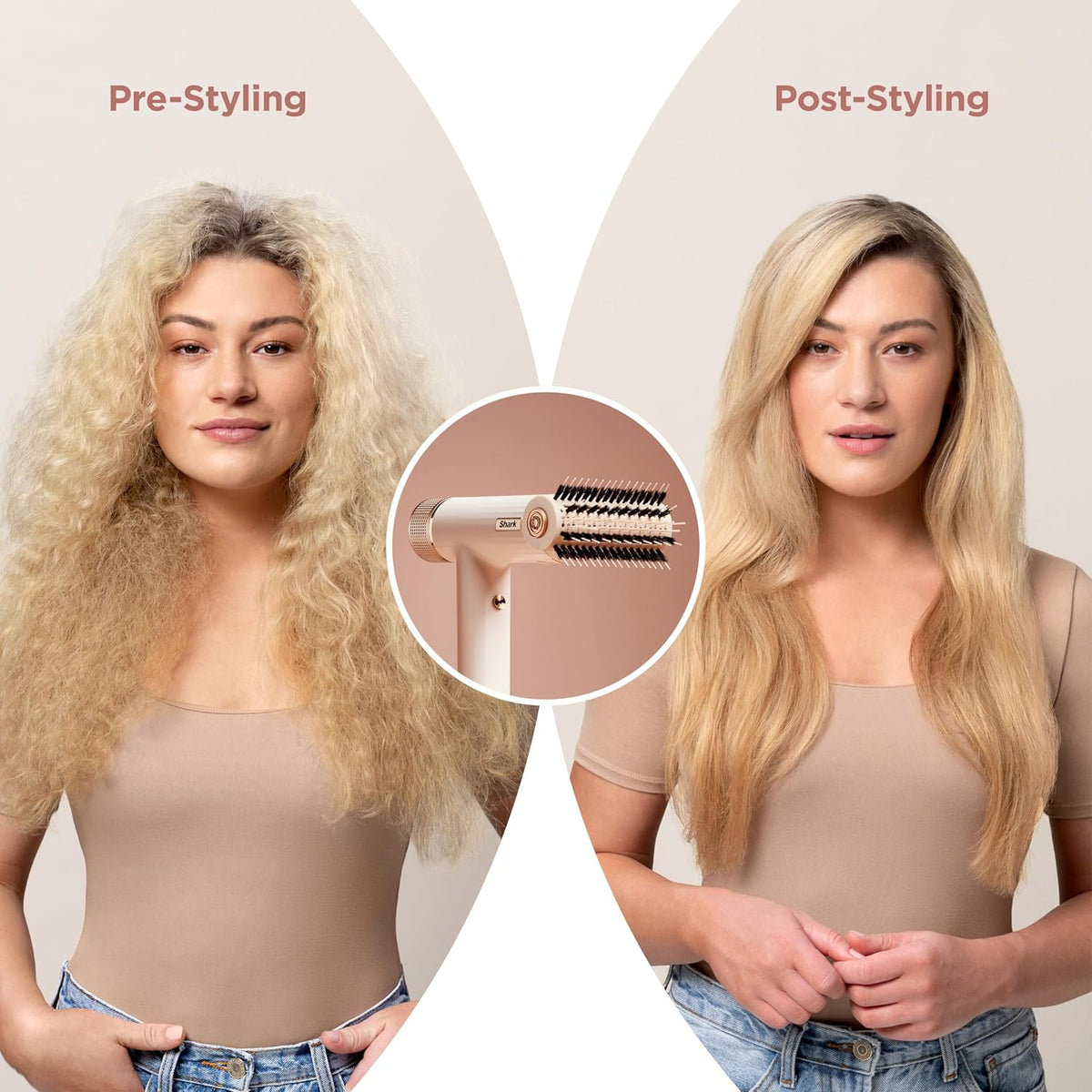 Shark SpeedStyle Hair Dryer, 3 Styling Tools, Fine to Medium Hair, HD331