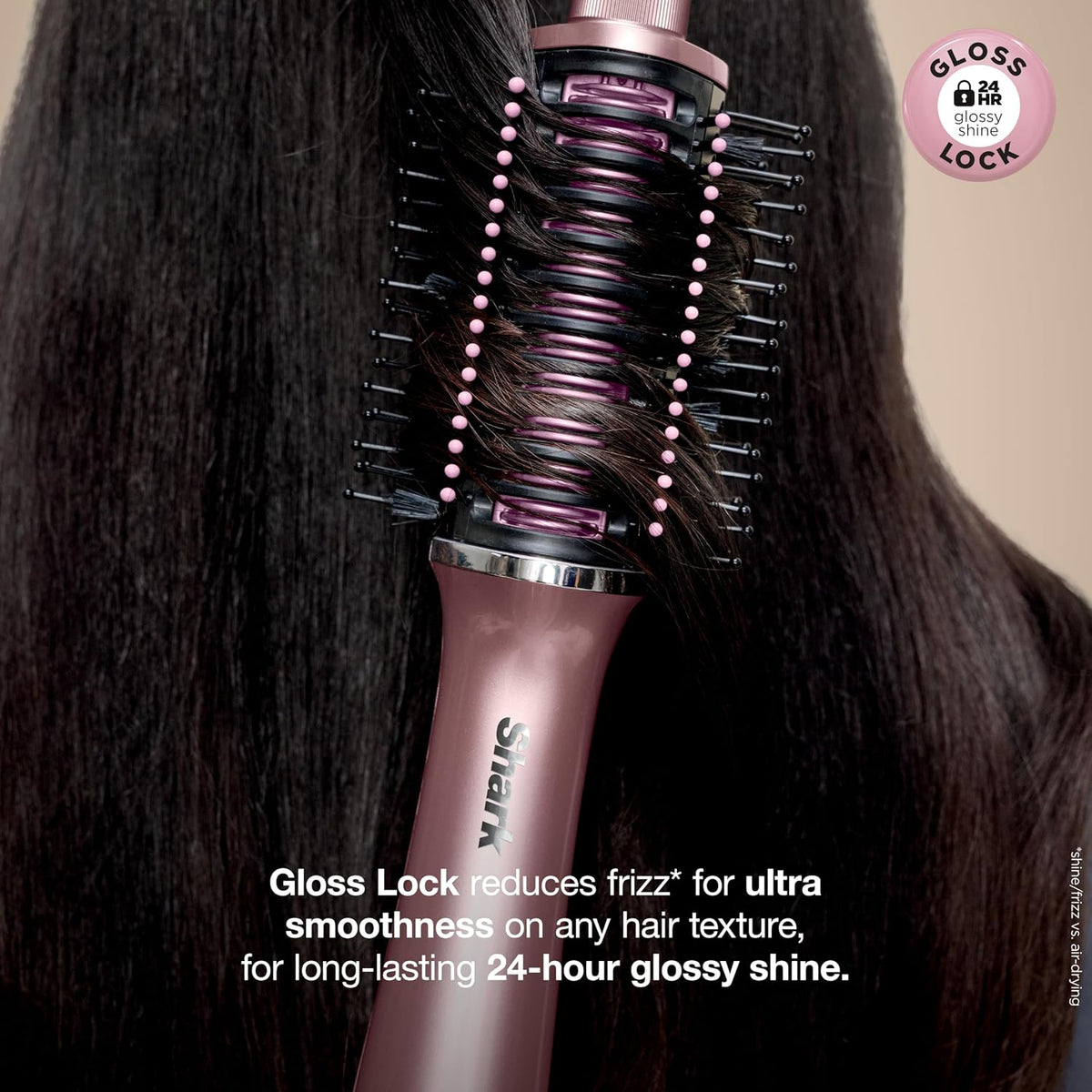 Shark Glossi 2-in-1 Hot Tool & Air Glosser, Lychee Pink, HT302PK