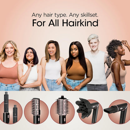 Shark FlexStyle, Air Multi-Styler & Drying System, Coanda, Black, HD440BK