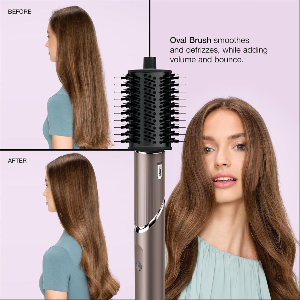 Shark FlexStyle, Air Multi-Styler & Drying System, Mocha Silver, HD431BR