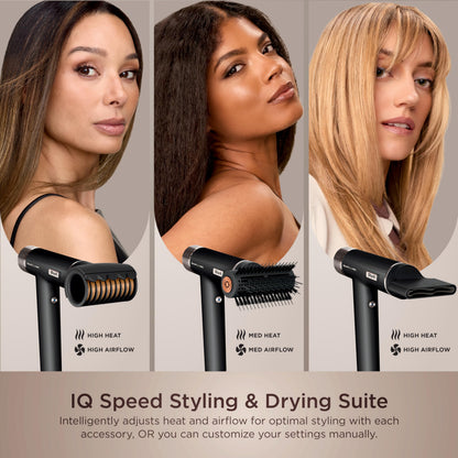 Shark SpeedStyle Pro Ionic Hair Dryer, Scalp Shield, Fine-Medium, HD731
