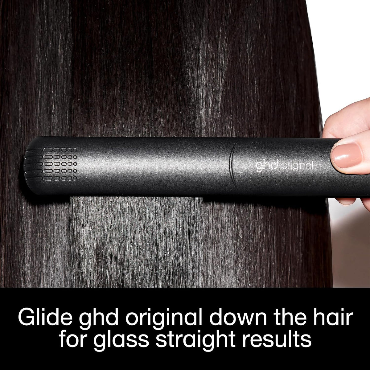 ghd Original Styler Flat Iron Hair Straightener, Black
