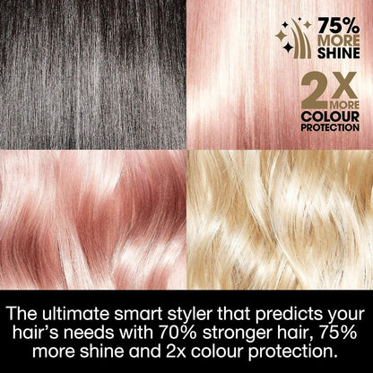 ghd Platinum+ Styler ― 1" Flat Iron Hair Straightener, Professional Ceramic Hair Styling Tool for Stronger Hair, More Shine, & More Color Protection