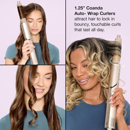 Shark FlexStyle, Air Multi-Styler & Drying System, Diffuser, Stone, HD435
